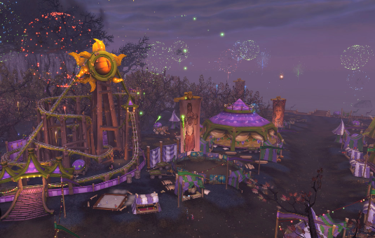 Darkmoon Faire midnight